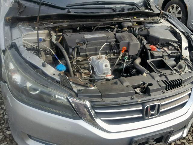 1HGCR2F86DA082135 - 2013 HONDA ACCORD EXL SILVER photo 7