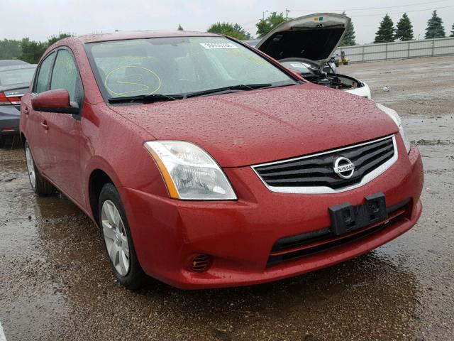 3N1AB6AP8CL710173 - 2012 NISSAN SENTRA 2.0 RED photo 1