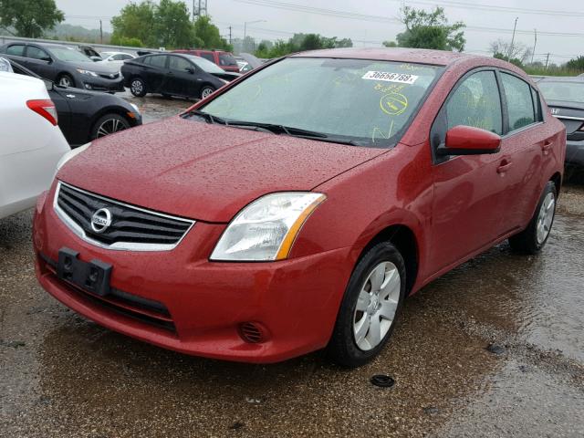 3N1AB6AP8CL710173 - 2012 NISSAN SENTRA 2.0 RED photo 2