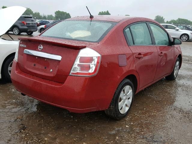 3N1AB6AP8CL710173 - 2012 NISSAN SENTRA 2.0 RED photo 4