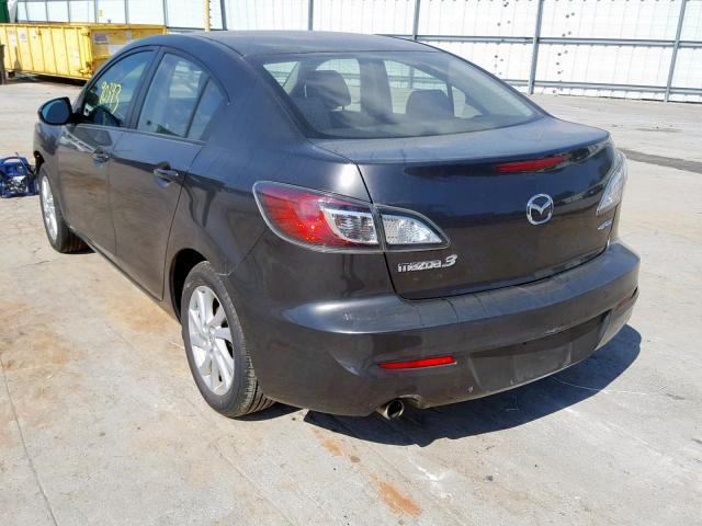 JM1BL1V78C1619133 - 2012 MAZDA 3 I GRAY photo 3