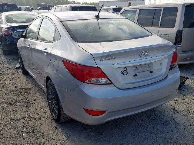 KMHCT4AE5GU063082 - 2016 HYUNDAI ACCENT SE SILVER photo 3