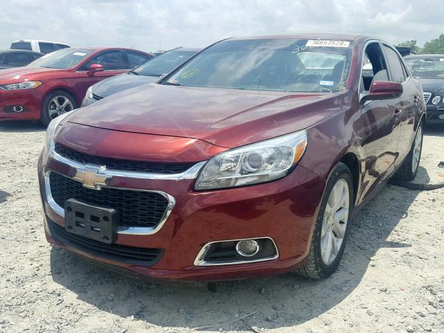 1G11F5SL3FF235661 - 2015 CHEVROLET MALIBU LTZ მუქწითელი ფოტო 2