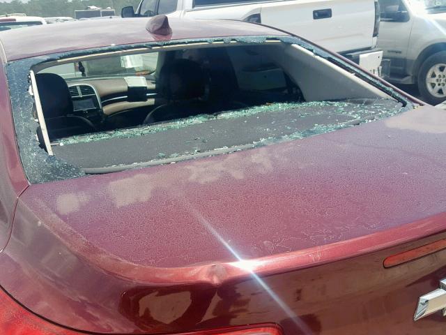 1G11F5SL3FF235661 - 2015 CHEVROLET MALIBU LTZ მუქწითელი ფოტო 9