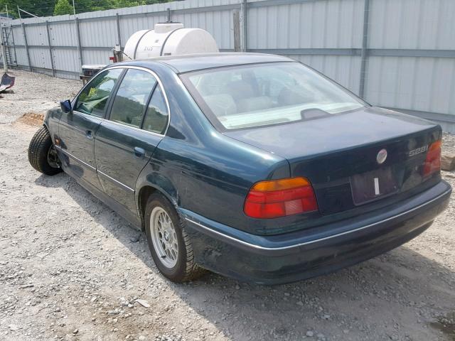 WBADD6324VBW23846 - 1997 BMW 528 I AUTO GREEN photo 3