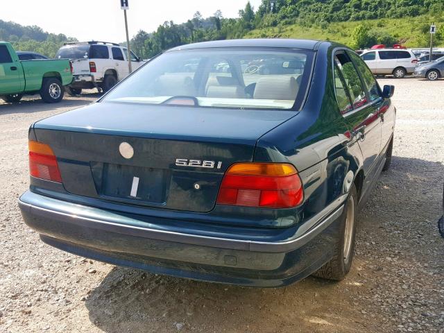 WBADD6324VBW23846 - 1997 BMW 528 I AUTO GREEN photo 4