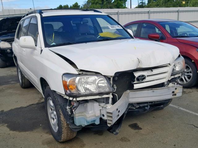 JTEGD21AX70160429 - 2007 TOYOTA HIGHLANDER WHITE photo 1