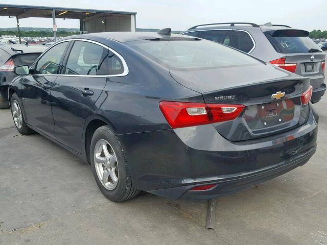 1G1ZB5ST5HF207247 - 2017 CHEVROLET MALIBU LS 灰色 照片 3