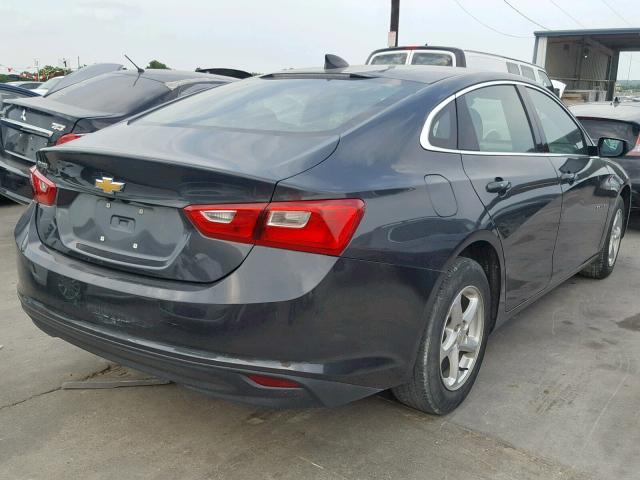 1G1ZB5ST5HF207247 - 2017 CHEVROLET MALIBU LS 灰色 照片 4