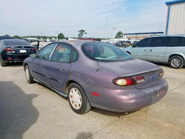 1FALP52U5TG225392 - 1996 FORD TAURUS GL PURPLE photo 3