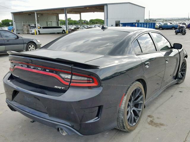 2C3CDXL99GH169237 - 2016 DODGE CHARGER SR BLACK photo 4