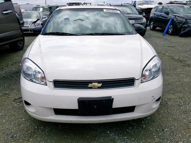 2G1WJ15K379290069 - 2007 CHEVROLET MONTE CARL 白色 照片 9