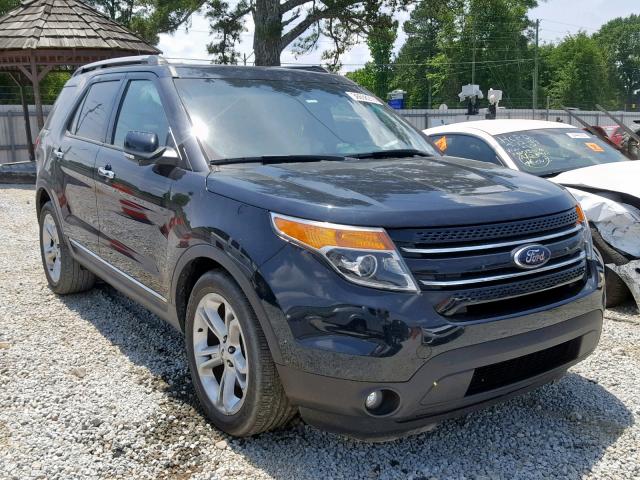 1FM5K7F88FGB32084 - 2015 FORD EXPLORER L BLACK photo 1