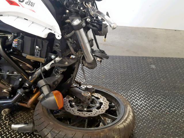 JYARM27E6JA001489 - 2018 YAMAHA MT07 WHITE photo 13