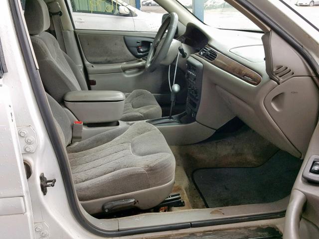 1G1NE52JX16100981 - 2001 CHEVROLET MALIBU LS WHITE photo 5