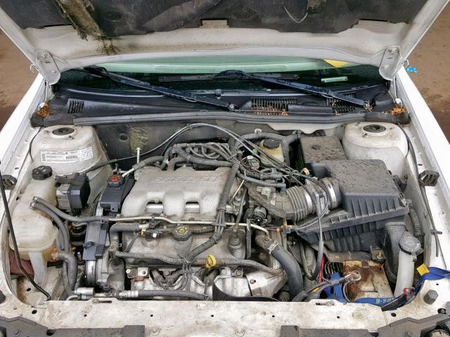 1G1NE52JX16100981 - 2001 CHEVROLET MALIBU LS WHITE photo 7