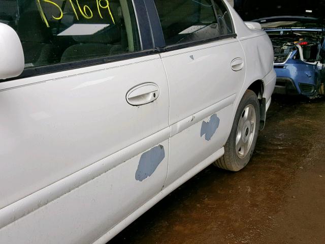 1G1NE52JX16100981 - 2001 CHEVROLET MALIBU LS WHITE photo 9