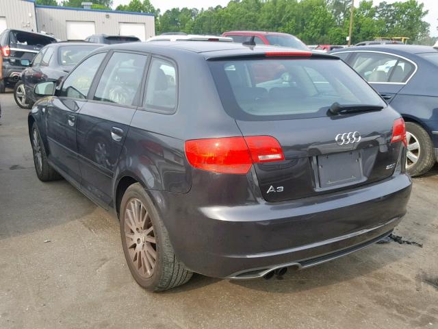 WAUNF78P58A051205 - 2008 AUDI A3 2.0 PRE GRAY photo 3