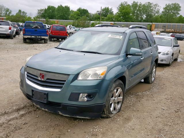 5GZER23D59J189921 - 2009 SATURN OUTLOOK XR მწვანე ფოტო 2