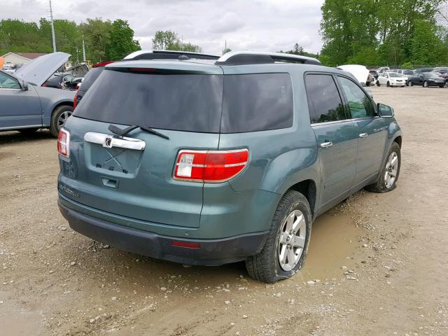 5GZER23D59J189921 - 2009 SATURN OUTLOOK XR მწვანე ფოტო 4