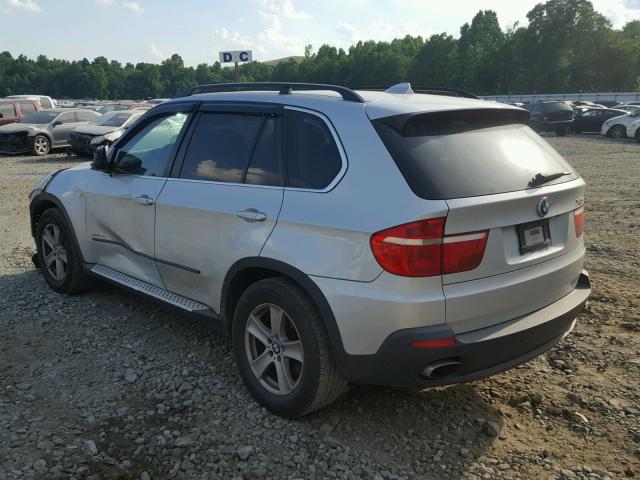 5UXFE83529L171036 - 2009 BMW X5 XDRIVE4 SILVER photo 3