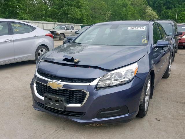 1G11C5SLXEF260161 - 2014 CHEVROLET MALIBU 1LT 蓝色 照片 2