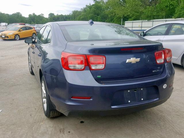 1G11C5SLXEF260161 - 2014 CHEVROLET MALIBU 1LT 蓝色 照片 3