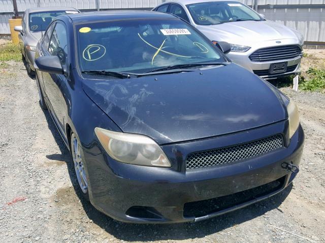 JTKDE167160127760 - 2006 TOYOTA SCION TC BLACK photo 1