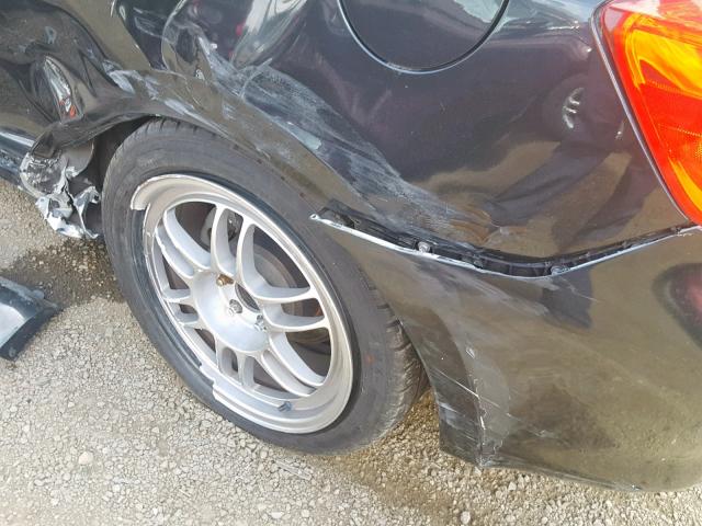 JTKDE167160127760 - 2006 TOYOTA SCION TC BLACK photo 10