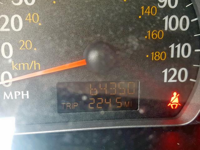 1G8AG52F23Z132590 - 2003 SATURN ION LEVEL BURGUNDY photo 8