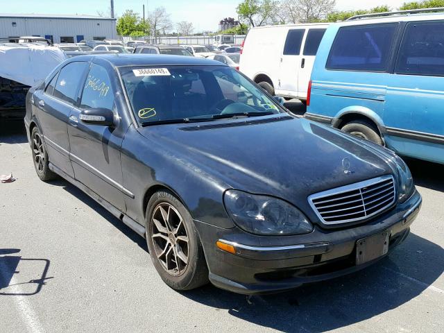 WDBNG75J11A137938 - 2001 MERCEDES-BENZ S 500 BLACK photo 1