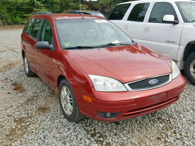 1FAFP36N75W279161 - 2005 FORD FOCUS ZXW RED photo 1