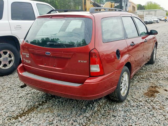 1FAFP36N75W279161 - 2005 FORD FOCUS ZXW RED photo 4