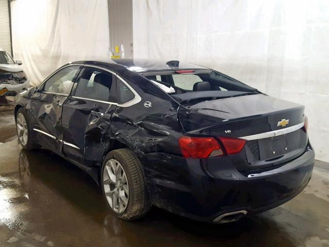 2G1145S38H9103853 - 2017 CHEVROLET IMPALA PRE 黑色 照片 3