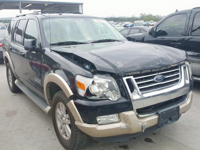 1FMEU64E87UA50131 - 2007 FORD EXPLORER E BLACK photo 1