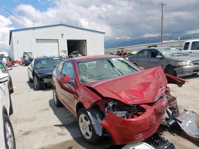 1G1AL18F887141520 - 2008 CHEVROLET COBALT LT RED photo 1