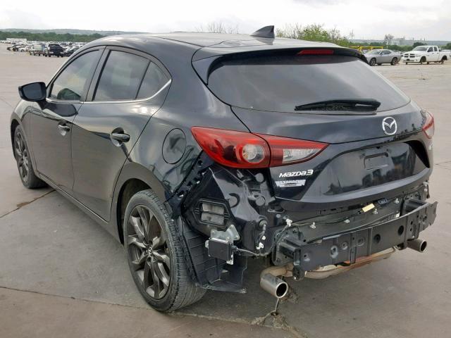 JM1BM1N32G1322973 - 2016 MAZDA 3 GRAND TO CHARCOAL photo 3