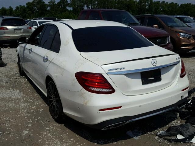 WDDZF6EB9HA212409 - 2017 MERCEDES-BENZ E 43 4MATI WHITE photo 3