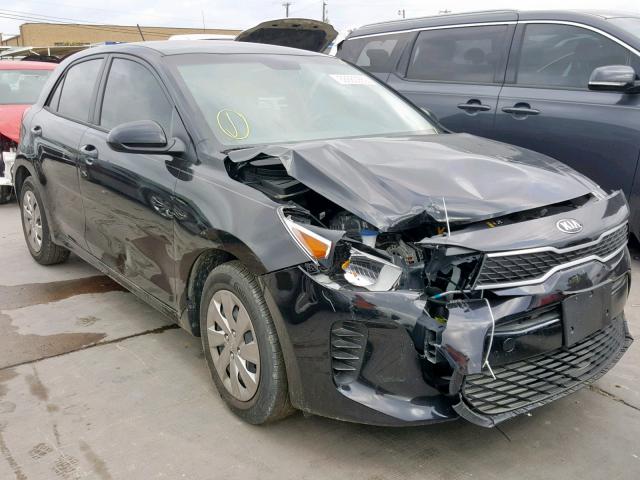 3KPA25AB8JE088400 - 2018 KIA RIO LX BLACK photo 1