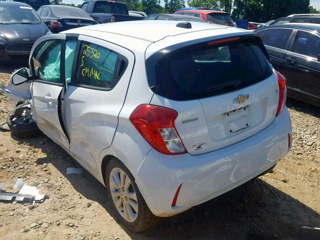 KL8CD6SA2HC703306 - 2017 CHEVROLET SPARK 1LT WHITE photo 3