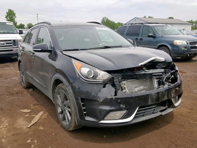 KNDCC3LC9H5079744 - 2017 KIA NIRO EX BLACK photo 1