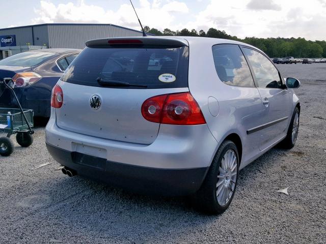 WVWAR71K17W068107 - 2007 VOLKSWAGEN RABBIT BLUE photo 4