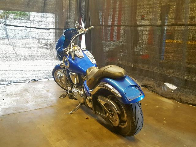 JKAVN2C1X7A006572 - 2007 KAWASAKI VN900 C BLUE photo 3