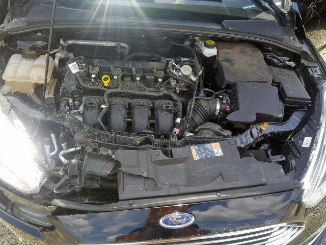 1FADP3N2XJL283294 - 2018 FORD FOCUS TITA BLACK photo 7