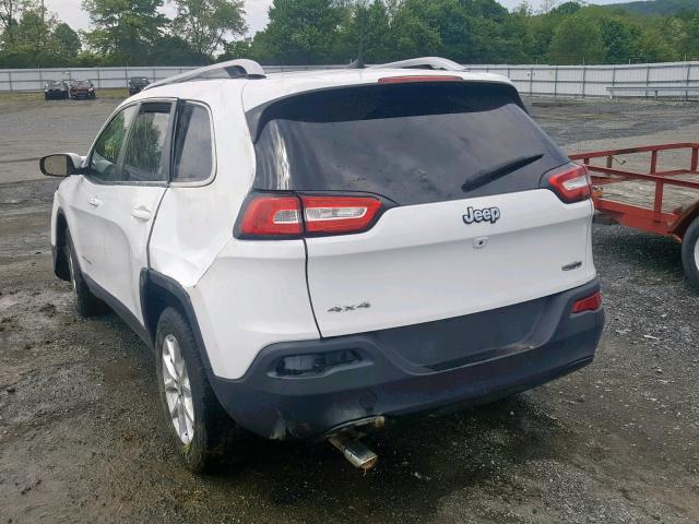 1C4PJMCB1GW253948 - 2016 JEEP CHEROKEE L WHITE photo 3