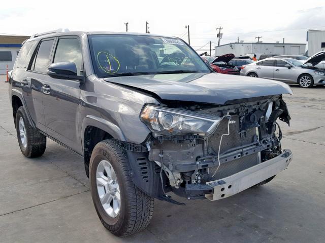 JTEBU5JR8G5357135 - 2016 TOYOTA 4RUNNER SR GRAY photo 1