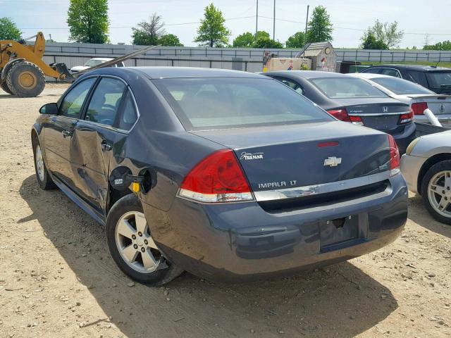 2G1WG5EKB1281351 - 2011 CHEVROLET IMPALA GRAY photo 3