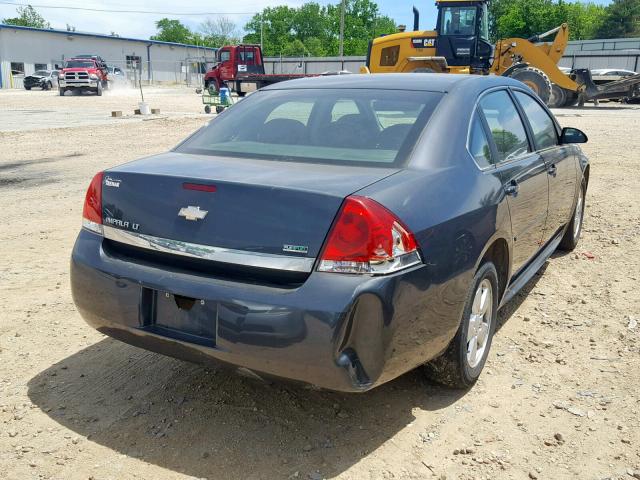 2G1WG5EKB1281351 - 2011 CHEVROLET IMPALA GRAY photo 4