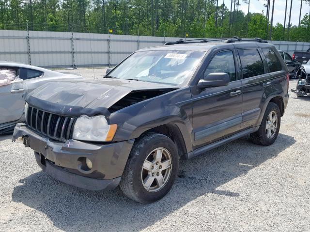 1J4GR48KX6C269626 - 2006 JEEP GRAND CHER GRAY photo 2