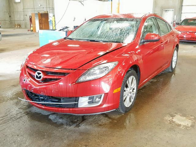 1YVHP82A295M36278 - 2009 MAZDA 6 I RED photo 2